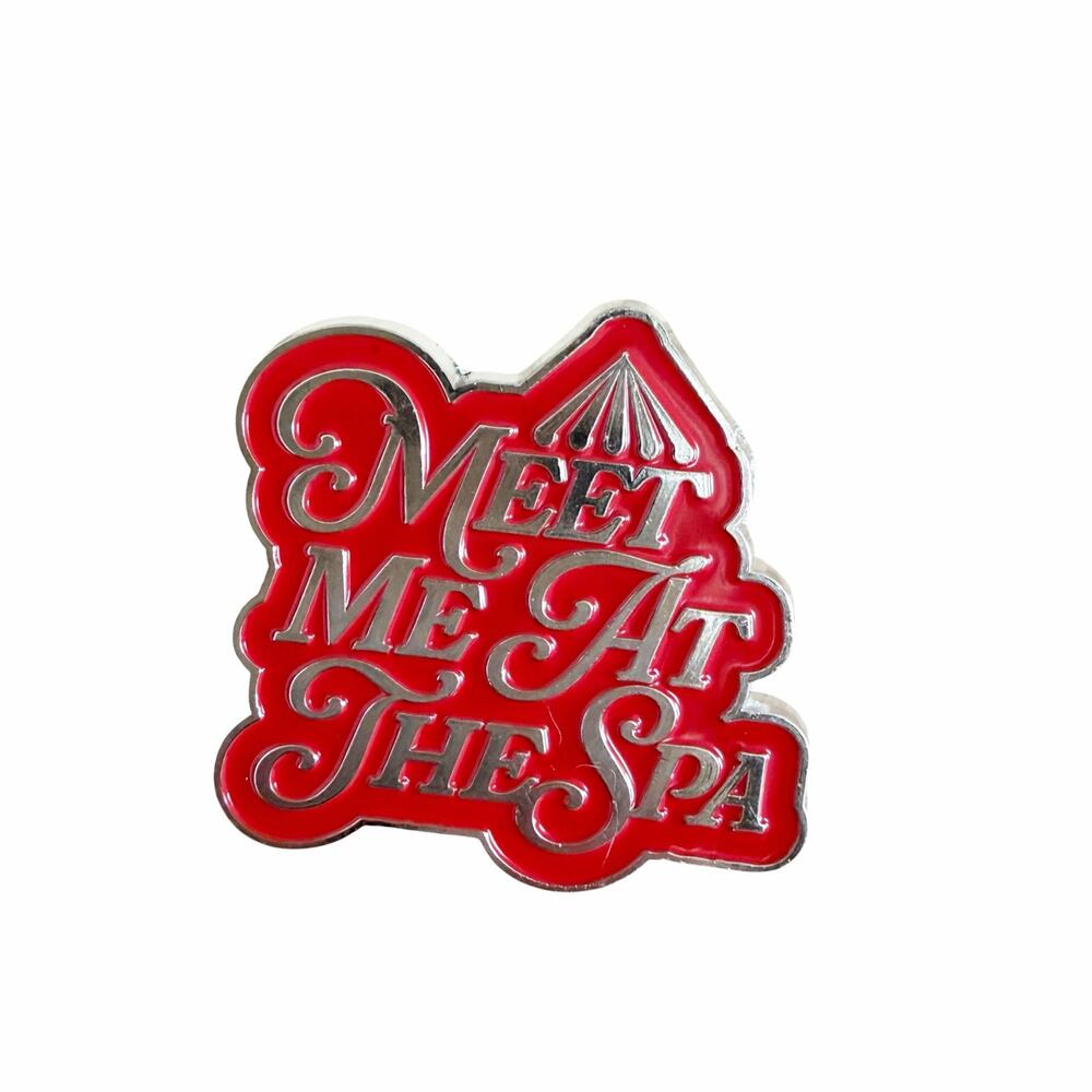 2026 Saratoga Race Course “Meet Me at the Spa" Enamel Pin